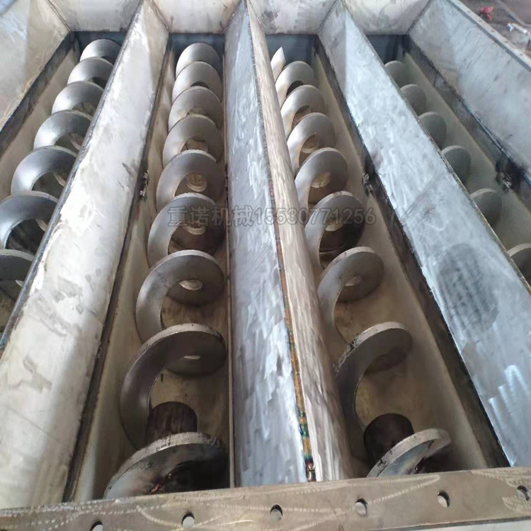 滄州重諾無軸螺旋輸送機(jī) 耐磨防腐不銹鋼螺旋輸送機(jī) 螺旋給料蛟龍